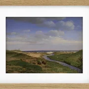 Blick auf die Nordküste Seelands bei Dronningmølle – 1843