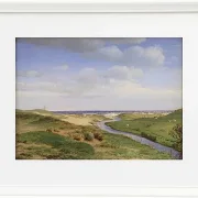 Blick auf die Nordküste Seelands bei Dronningmølle – 1843