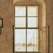 Blick aus dem Atelier des Künstlers - 1806