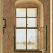 Blick aus dem Atelier des Künstlers - 1806