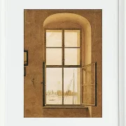 Blick aus dem Atelier des Künstlers - 1806