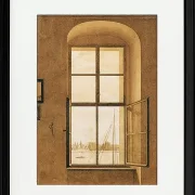 Blick aus dem Atelier des Künstlers - 1806