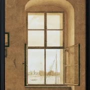 Blick aus dem Atelier des Künstlers - 1806