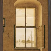 Blick aus dem Atelier des Künstlers - 1806