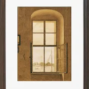 Blick aus dem Atelier des Künstlers - 1806