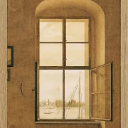 Blick aus dem Atelier des Künstlers - 1806