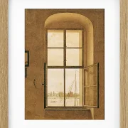 Blick aus dem Atelier des Künstlers - 1806