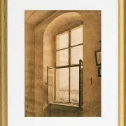 Blick aus dem Atelier des Künstlers in Dresden - 1805
