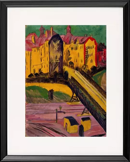 Blick aus dem Fenster – 1914