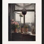 Udsigt fra kunstnerens værelse - 1825