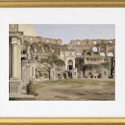 Blick ins Innere des Kolosseums - 1816