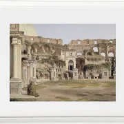 Blick ins Innere des Kolosseums - 1816