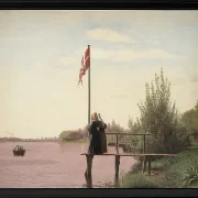 Udsigt fra dosseringen Nørrebro - 1838