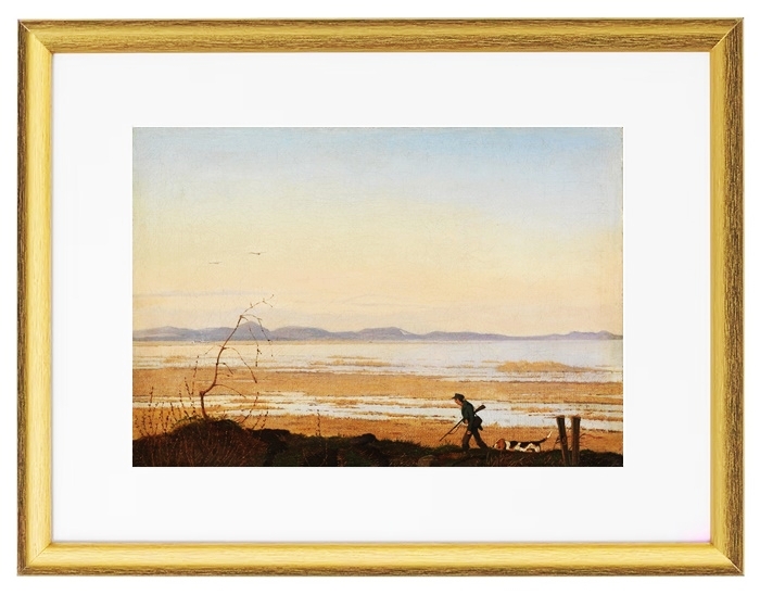 Ein Abend am Arresø-See – 1837