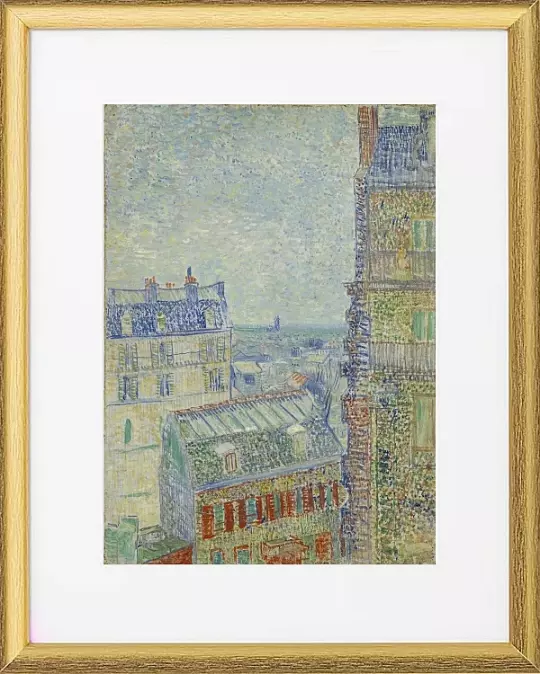 Blick von Theos Wohnung - 1890