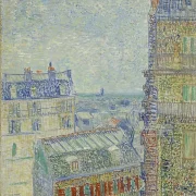 Blick von Theos Wohnung - 1890