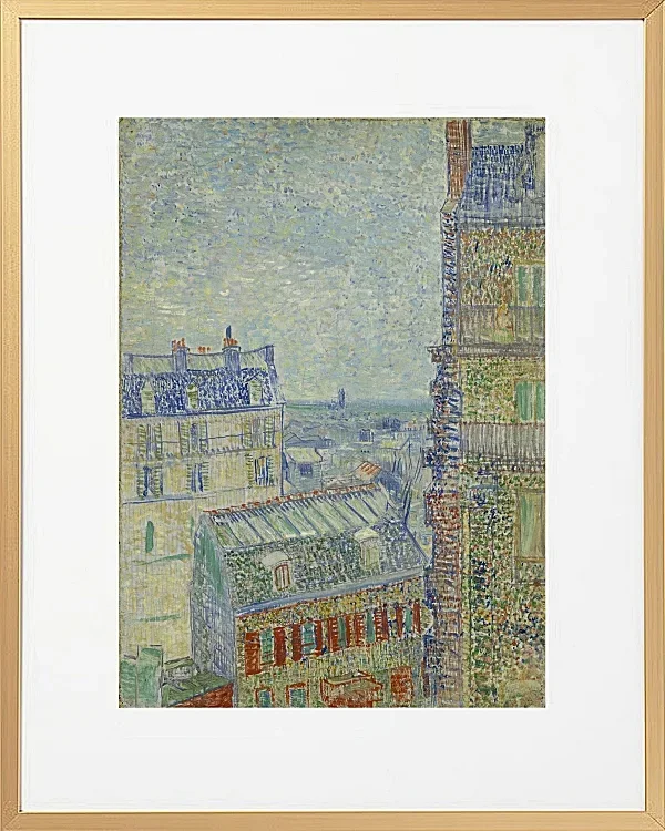 Blick von Theos Wohnung - 1890
