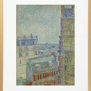 Blick von Theos Wohnung - 1890