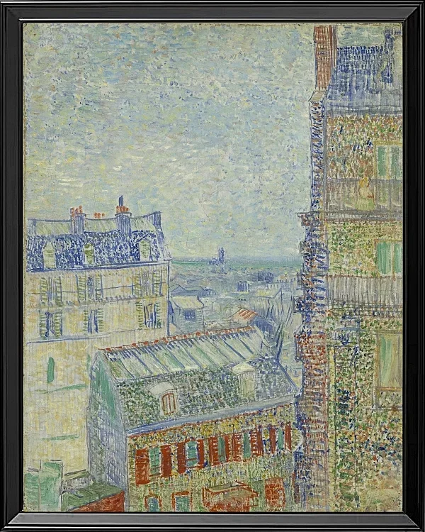 Blick von Theos Wohnung - 1890