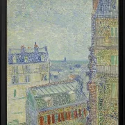 Blick von Theos Wohnung - 1890