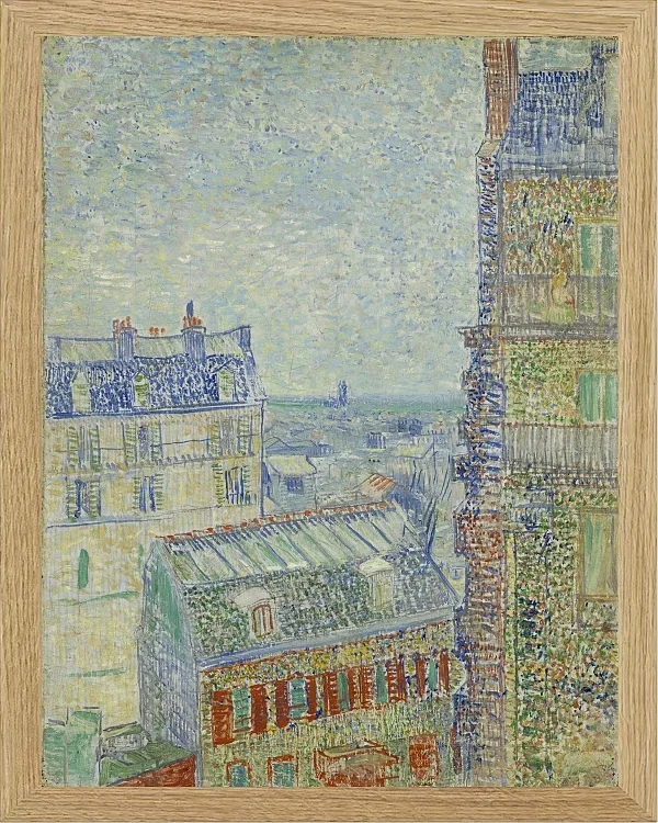 Blick von Theos Wohnung - 1890