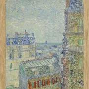 Blick von Theos Wohnung - 1890