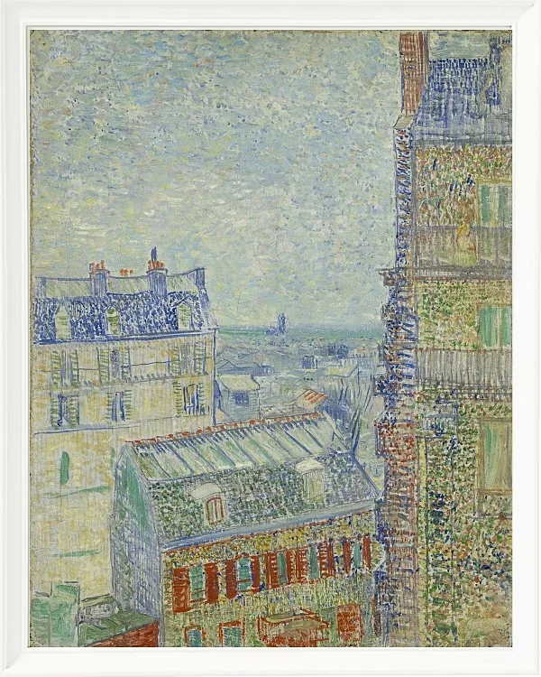 Blick von Theos Wohnung - 1890