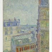 Blick von Theos Wohnung - 1890