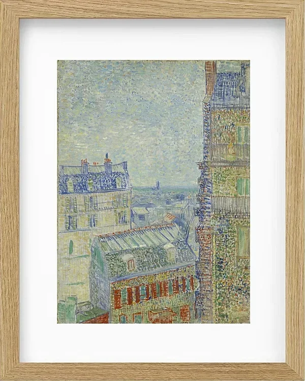 Blick von Theos Wohnung - 1890