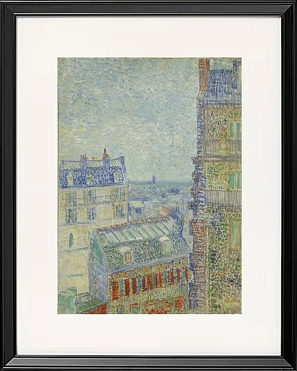 Blick von Theos Wohnung - 1890
