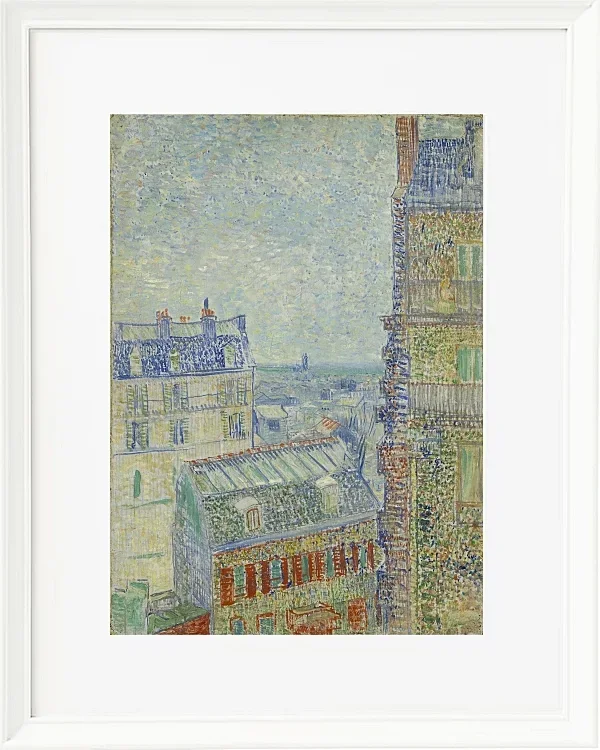 Blick von Theos Wohnung - 1890
