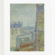 Blick von Theos Wohnung - 1890