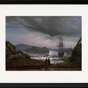 Blick von Vaekero bei Christiania - 1827