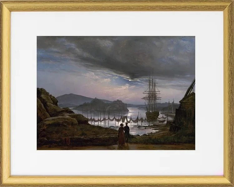 Blick von Vaekero bei Christiania - 1827