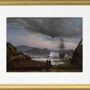 Blick von Vaekero bei Christiania - 1827