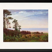 Blick von der Nordküste Seelands über Kattegat und Kullabe – 1832