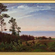 Blick von der Nordküste Seelands über Kattegat und Kullabe – 1832