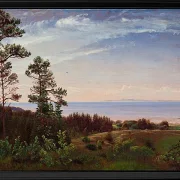 Blick von der Nordküste Seelands über Kattegat und Kullabe – 1832