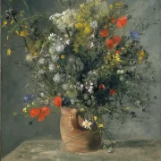 Blumen in einer Vase – 1866