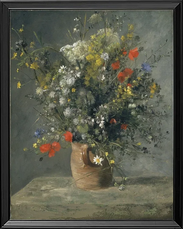 Blumen in einer Vase – 1866