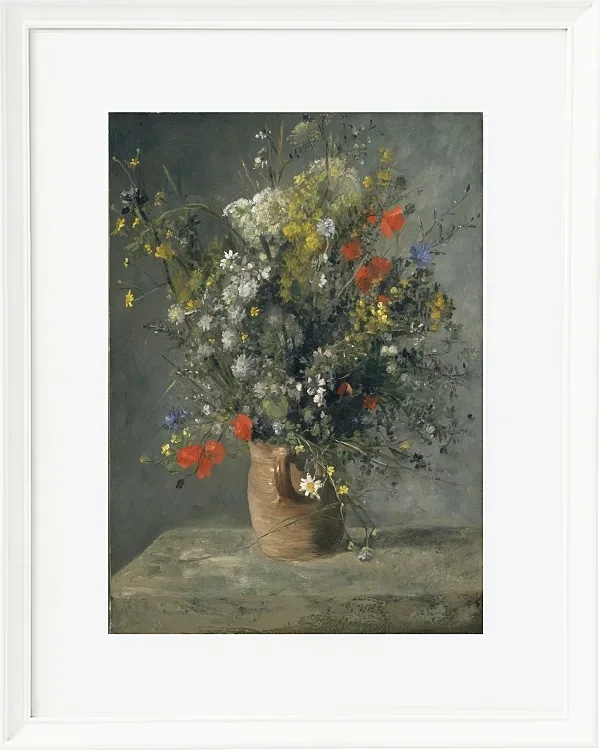 Blumen in einer Vase – 1866