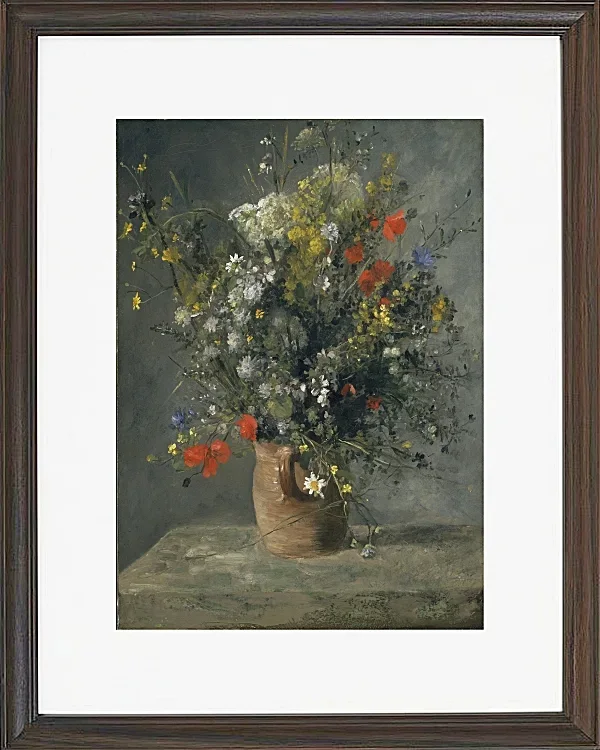 Blumen in einer Vase – 1866