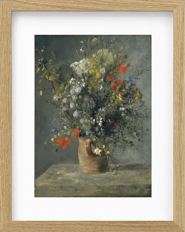 Blumen in einer Vase – 1866
