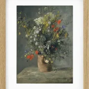 Blumen in einer Vase – 1866