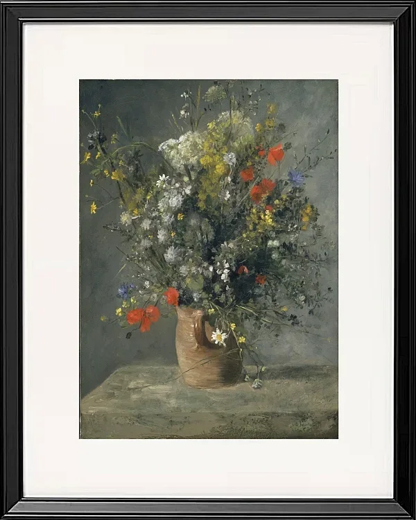 Blumen in einer Vase – 1866