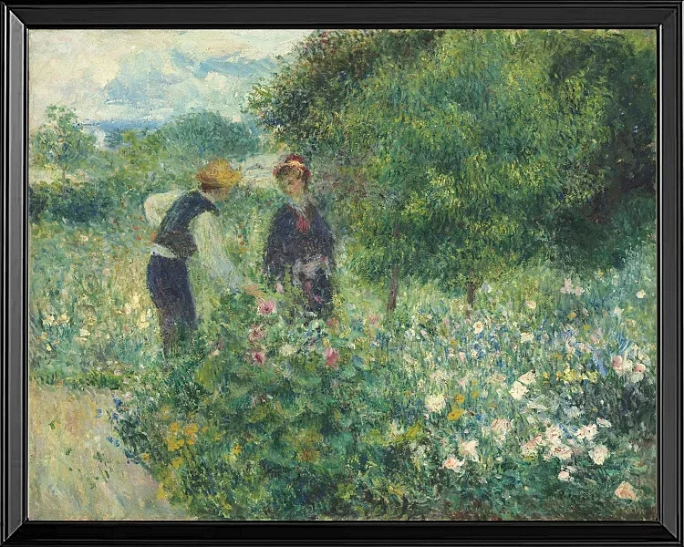 Blumen pflücken - 1875