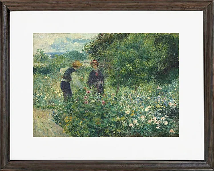 Blumen pflücken - 1875