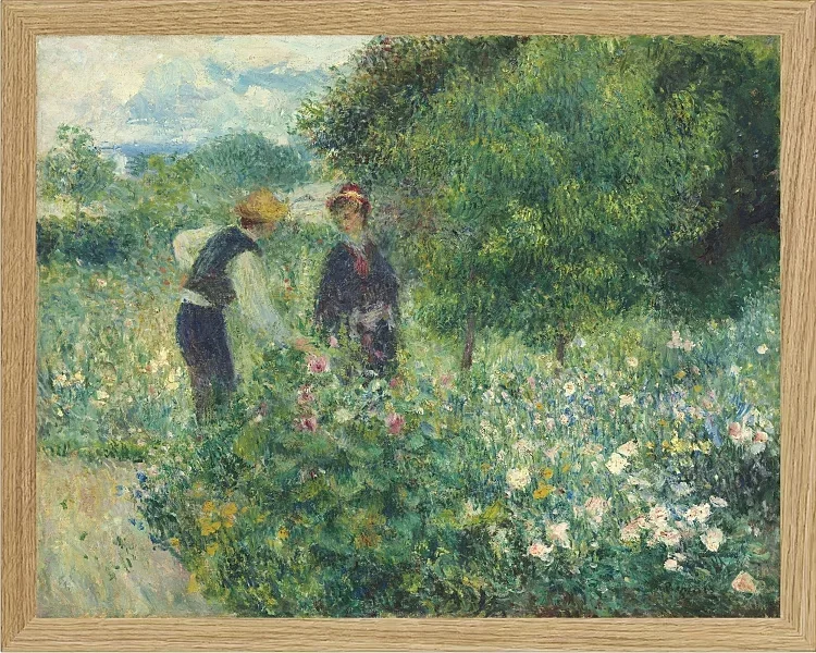 Blumen pflücken - 1875
