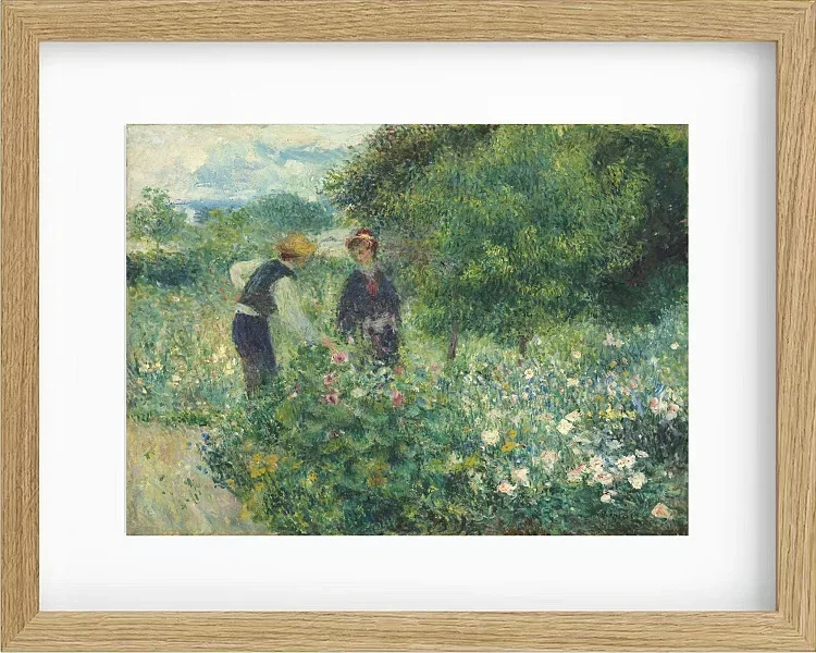 Blumen pflücken - 1875