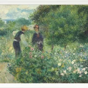 Blumen pflücken - 1875